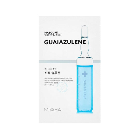 Mascure Calming Guaiazulene Sheet Mask