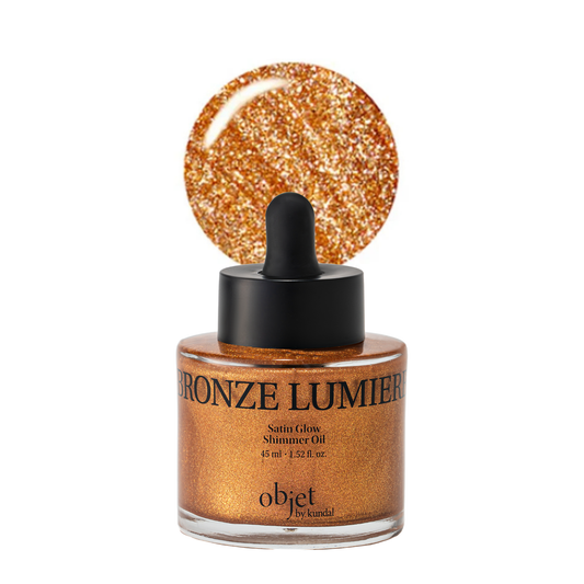 OBJET by Kundal Satin Glow Shimmer Oil Bronze Lumier - Shimmer Oil Σώματος
