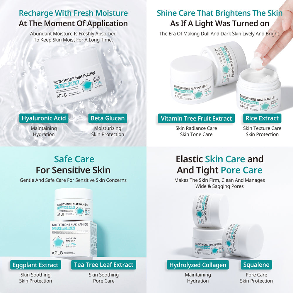 Glutathione Niacinamide Cleansing Balm - Καθαριστικό balm με Γλουταθειόνη & Νιασιναμίδη