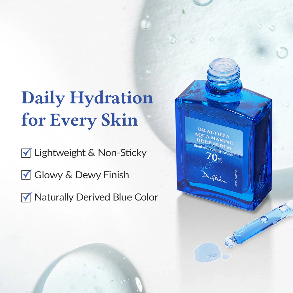 Aqua Marine Deep Serum - Ορός για Βαθιά Ενυδάτωση & Λάμψη