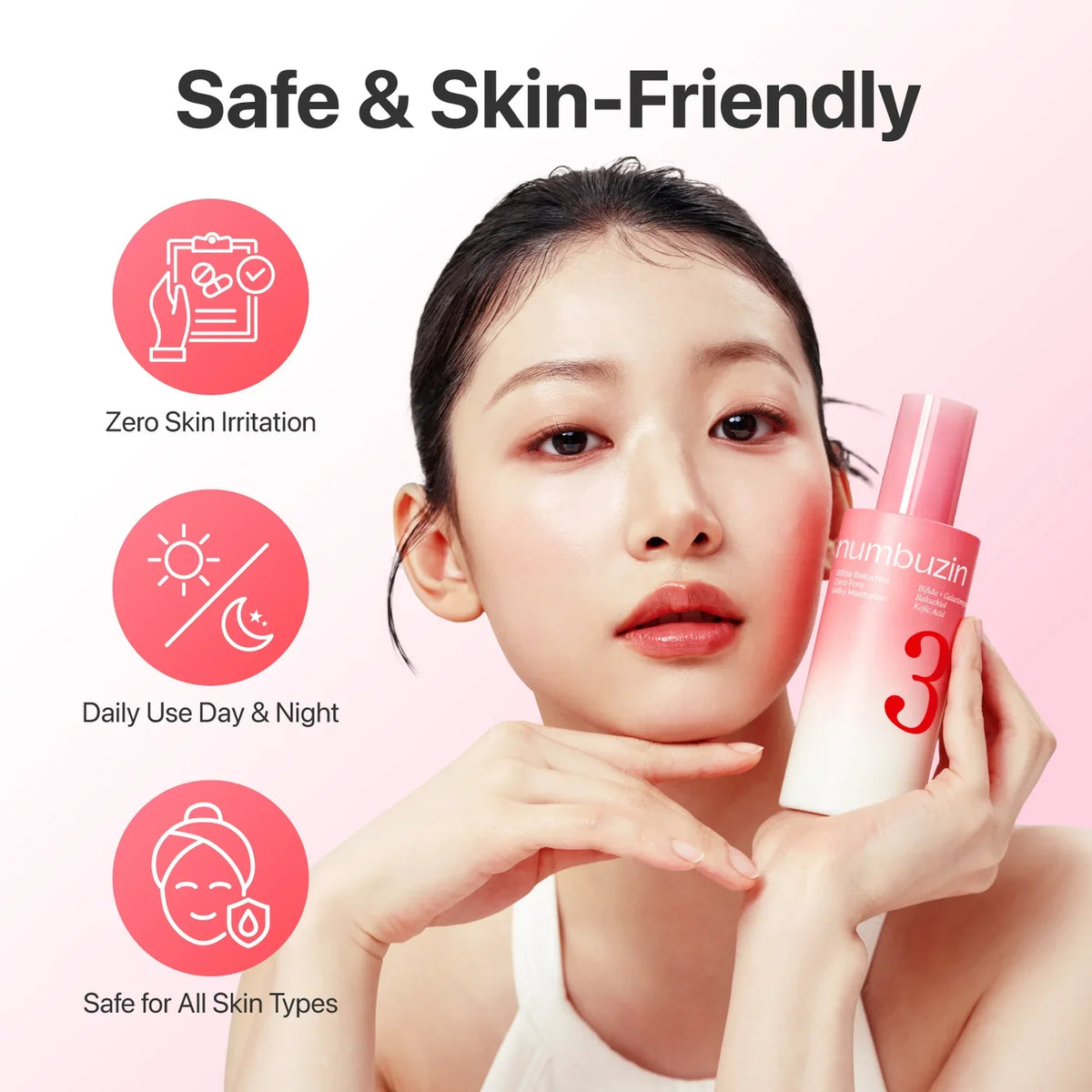 No.3 Bifida Bakuchiol Zero Pore Milky Moisturizer – Ενυδατική Γαλακτώδης Κρέμα Προσώπου για Πόρους & Λείανση με Bakuchiol
