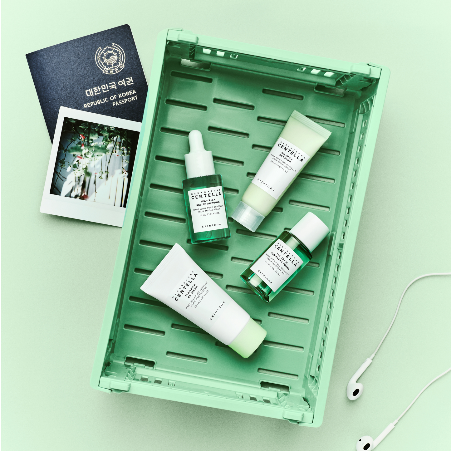 Madagascar Centella Tea-Trica Travel Kit – Σετ Καθαρισμού & Αντιμετώπισης Ακμής
