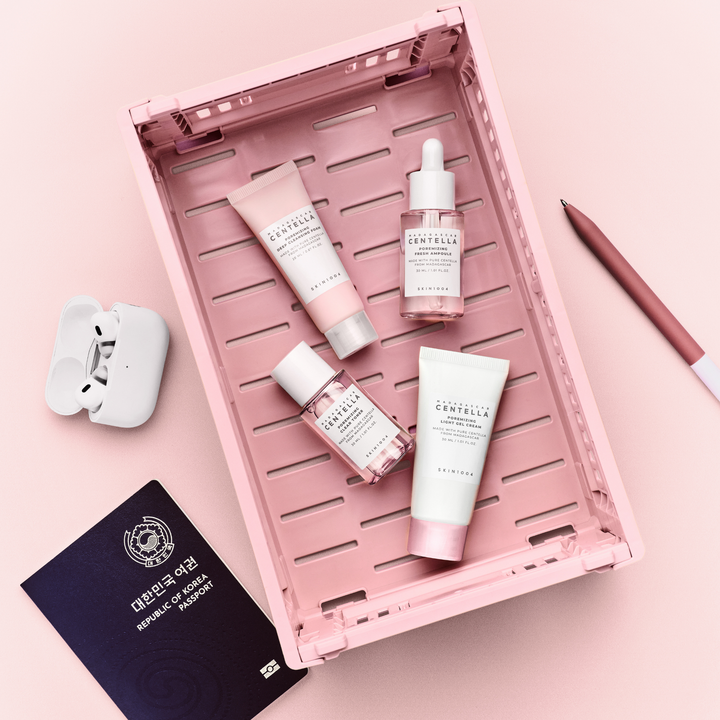 Madagascar Centella Poremizing Travel Kit - Σετ Μείωσης Πόρων & Ρύθμισης Λιπαρότητας