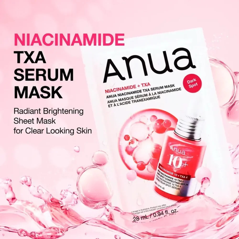 Niacinamide TXA Serum Mask – Μάσκα Λάμψης με Νιασιναμίδη & Τρανεξαμικό Οξύ για Κηλίδες & Ανομοιόμορφο Τόνο