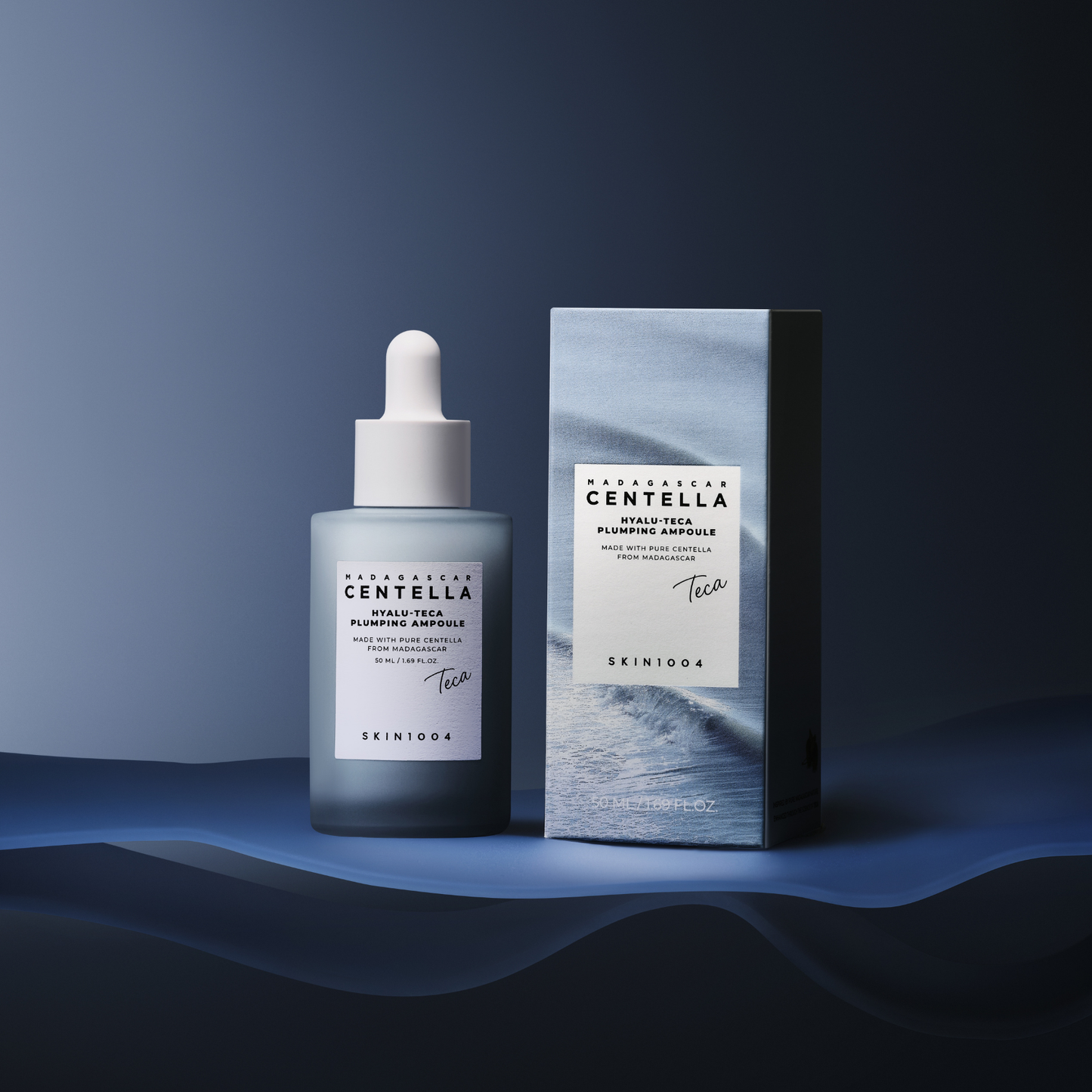 Madagascar Centella Hyalu-Teca Plumping Ampoule - Ενυδατικός Ορός Σύσφιξης & Plumping με Υαλουρονικό και Πεπτίδια