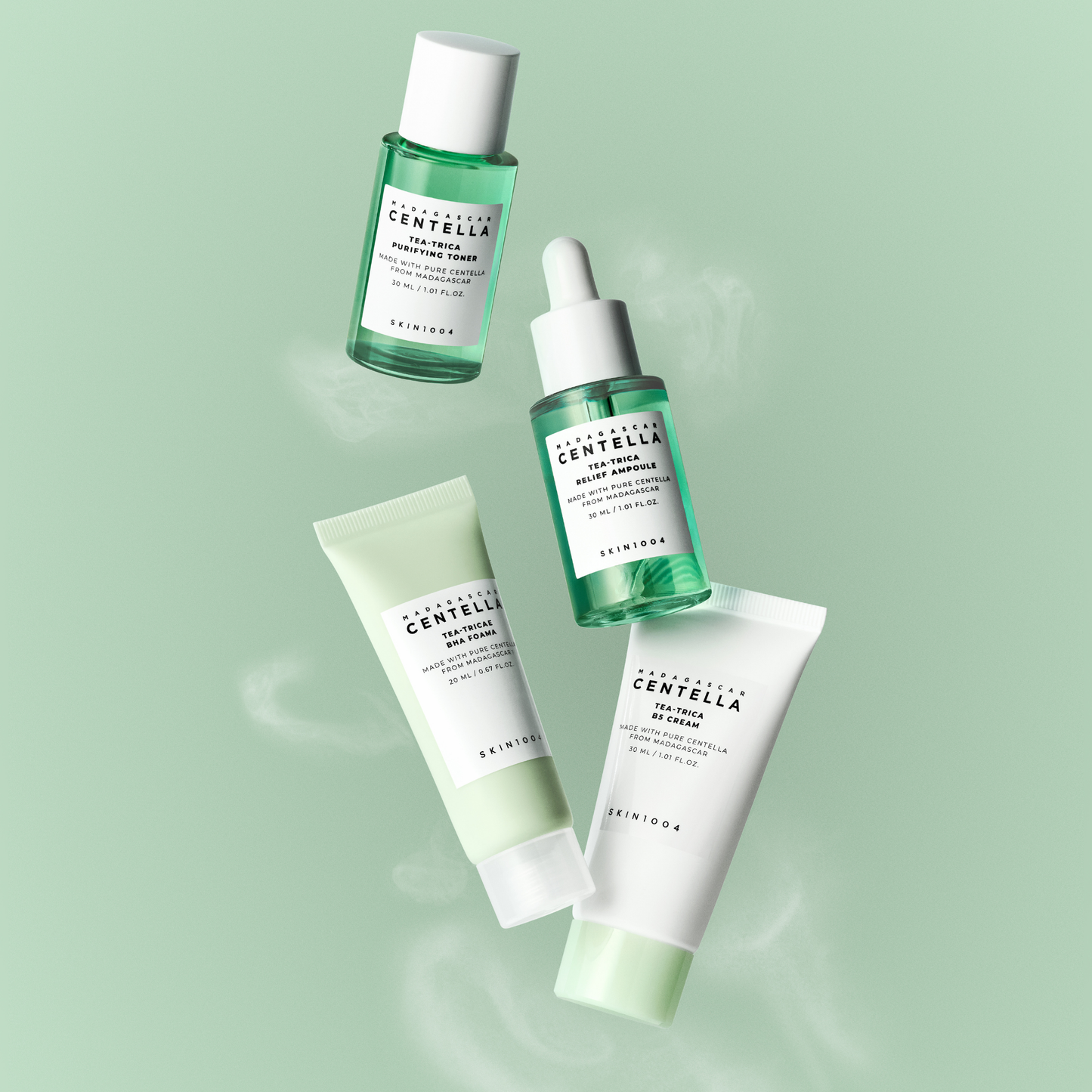 Madagascar Centella Tea-Trica Travel Kit – Σετ Καθαρισμού & Αντιμετώπισης Ακμής