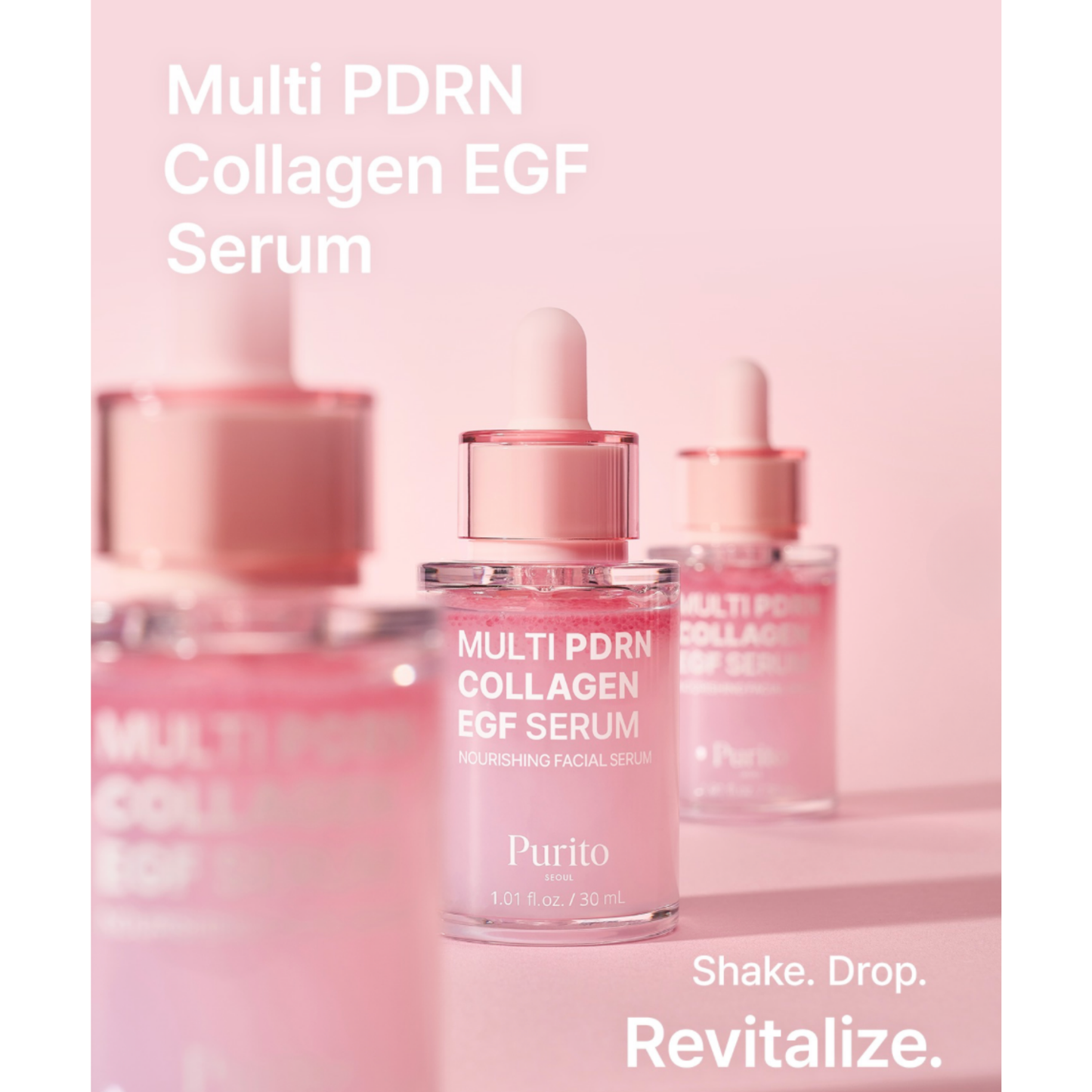 Multi PDRN Collagen EGF Serum - Ορός Αναζωογόνησης & Ελαστικότητας με PDRN, Κολλαγόνο & EGF