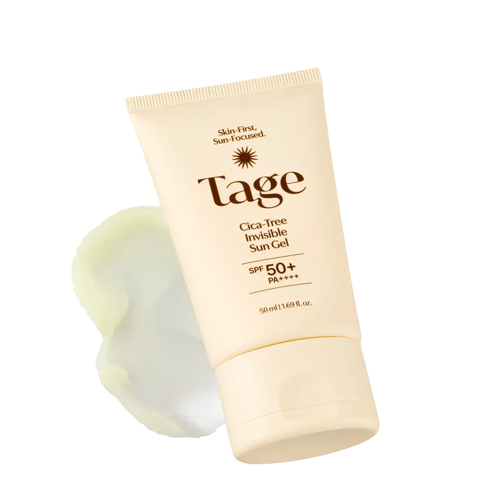Tage Cica-Tree Invisible Sun Gel SPF50+ PA++++ – Αντηλιακό Gel Προσώπου & Smoothing Base για Πόρους με Matte Blur Effect