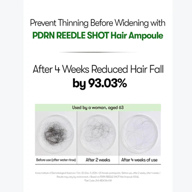 PDRN Reedle Shot Hair Ampoule 700dL – Ενισχυτική Αμπούλα Τριχωτού Υψηλής Συγκέντρωσης για Τριχόπτωση & Ανάπτυξη Μαλλιών
