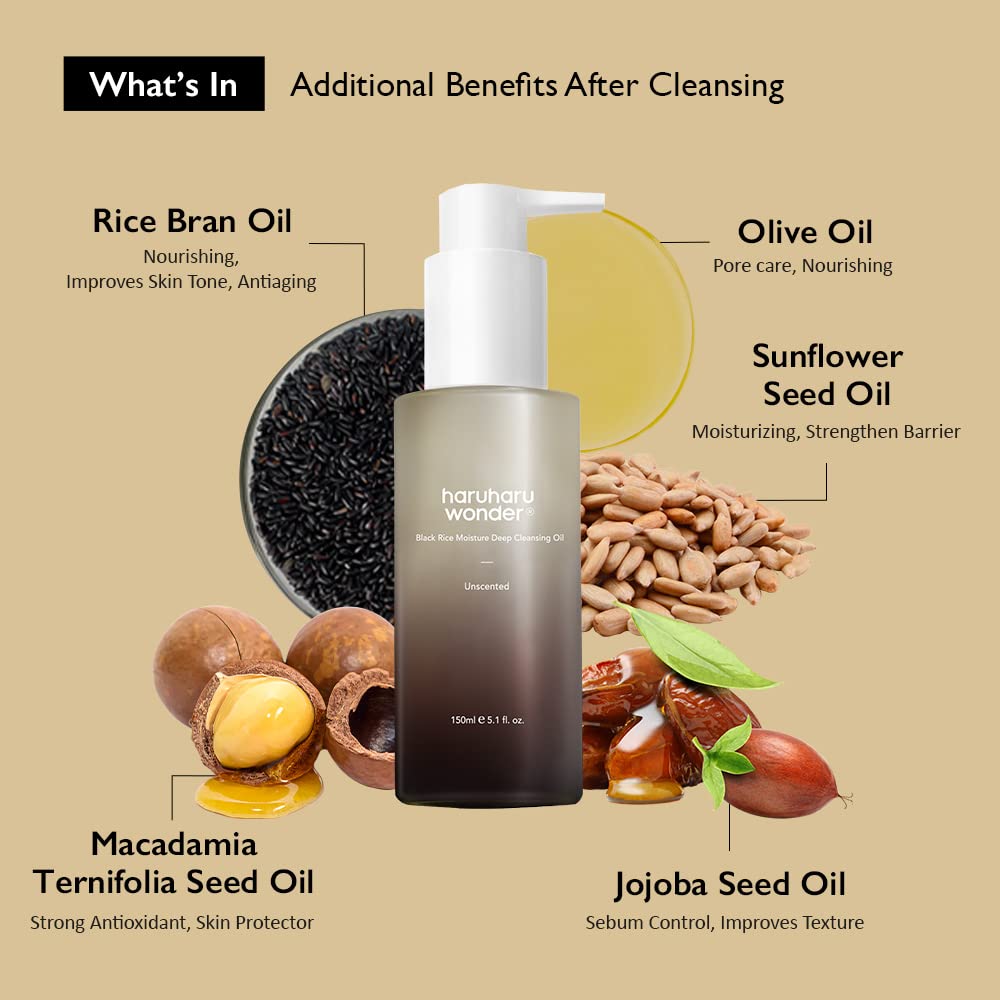 Black Rice Moisture Deep Cleansing Cleansing Oil