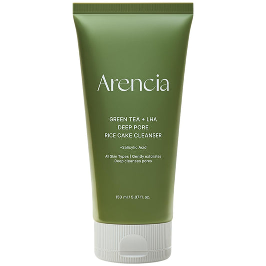 Green Tea + LHA Deep Pore Rice Cake Cleanser - Καθαριστικό Προσώπου Βαθύ Καθαρισμού με Πράσινο Τσάι & LHA
