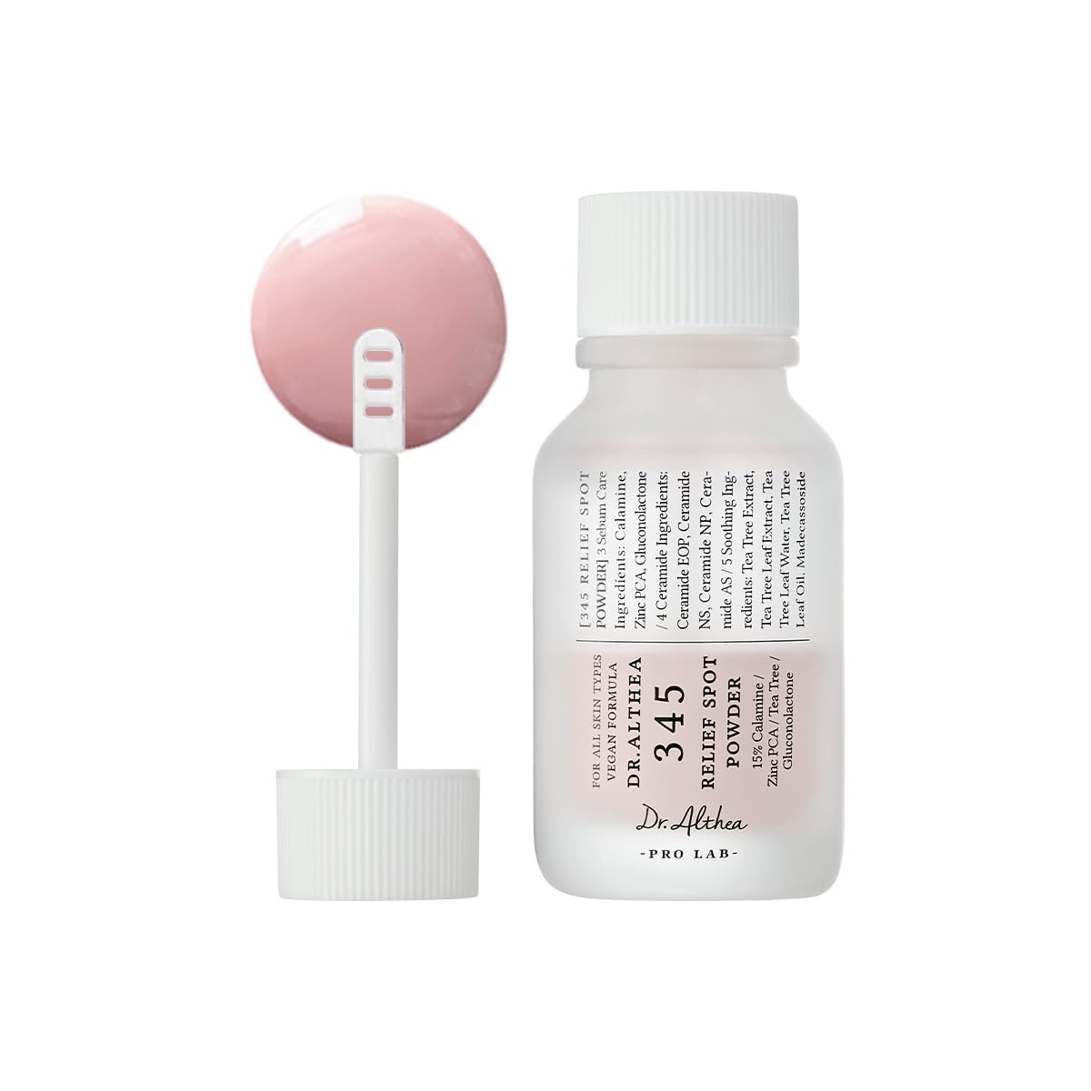 345 Relief Spot Powder – Τοπική Θεραπεία για Σπυράκια & Ατέλειες με Καλαμίνη, Ψευδάργυρο και Ceramides