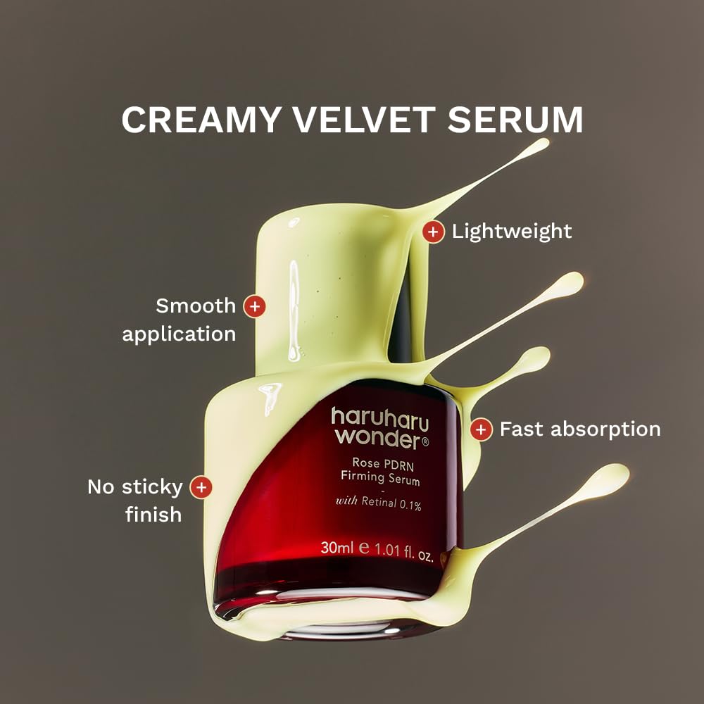 Rose PDRN Firming Serum – Συσφικτικός Ορός με Ρετινάλη & Πεπτίδια για Λάμψη & Αντιγήρανση