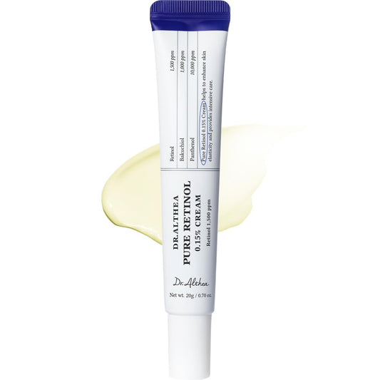 Pure Retinol 0.15% Cream – Αντιγηραντική Κρέμα Προσώπου με 0,15% Ρετινόλη & Bakuchiol για Ρυτίδες, Πόρους και Πανάδες