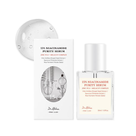 15% Niacinamide Purity Serum – Ορός Προσώπου με 15% Νιασιναμίδη για Λάμψη, Πόρους & Ομοιόμορφο Τόνο