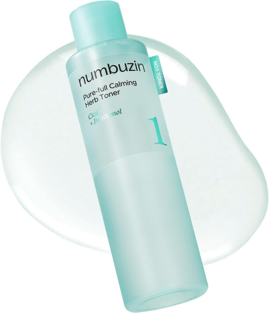 No.1 Pure-Full Calming Herb Toner – Καταπραϋντική Λοσιόν Προσώπου για Ατέλειες & Λιπαρότητα με Centella & Heartleaf