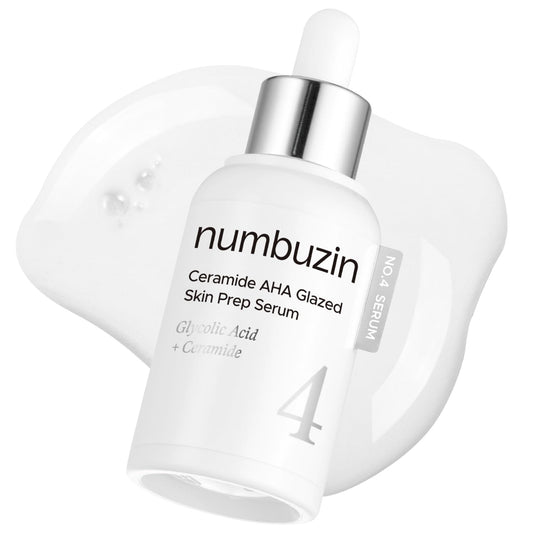 No.4 Ceramide AHA Glazed Skin Prep Serum – Ορός Προσώπου με AHA, PHA & Κεραμίδια για Λεία Υφή και Glass Skin