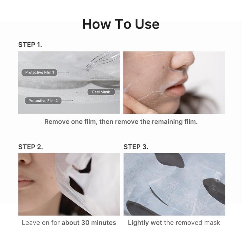 Hypochlorous Acid Peel Mask – Peel-Off Μάσκα Καθαρισμού Πόρων & Σμήγματος με Υποχλωριώδες Οξύ
