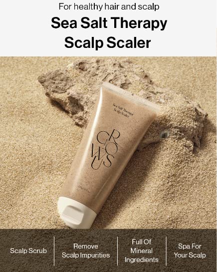 Sea Salt Therapy Scalp Scaler - Απολεπιστικό τριχωτού κεφαλής με Θαλασσινό Αλάτι