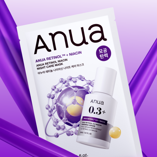 Retinol Niacin Night Care Mask – Μάσκα Νύχτας με Ρετινόλη & Νιασιναμίδη για Σύσφιξη, Πόρους & Λεπτές Γραμμές