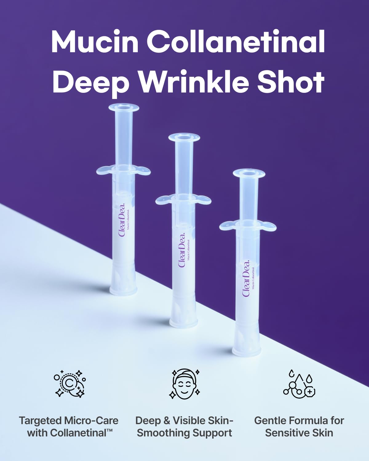 Mucin Collanetinal Deep Wrinkle Shot - Booster Ανάπλασης & Σφριγηλότητας με Ρετινάλη & Κολλαγόνο