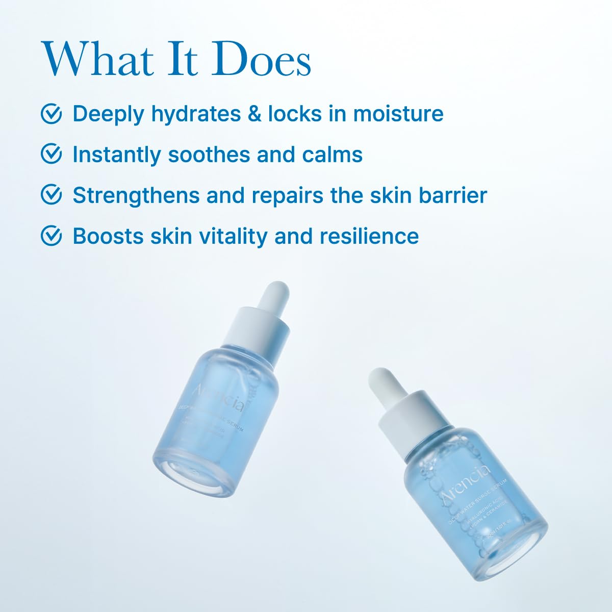 Deep Water Surge Serum - Ενυδατικός Ορός με PDRN, Ceramide &  Πανθενόλη