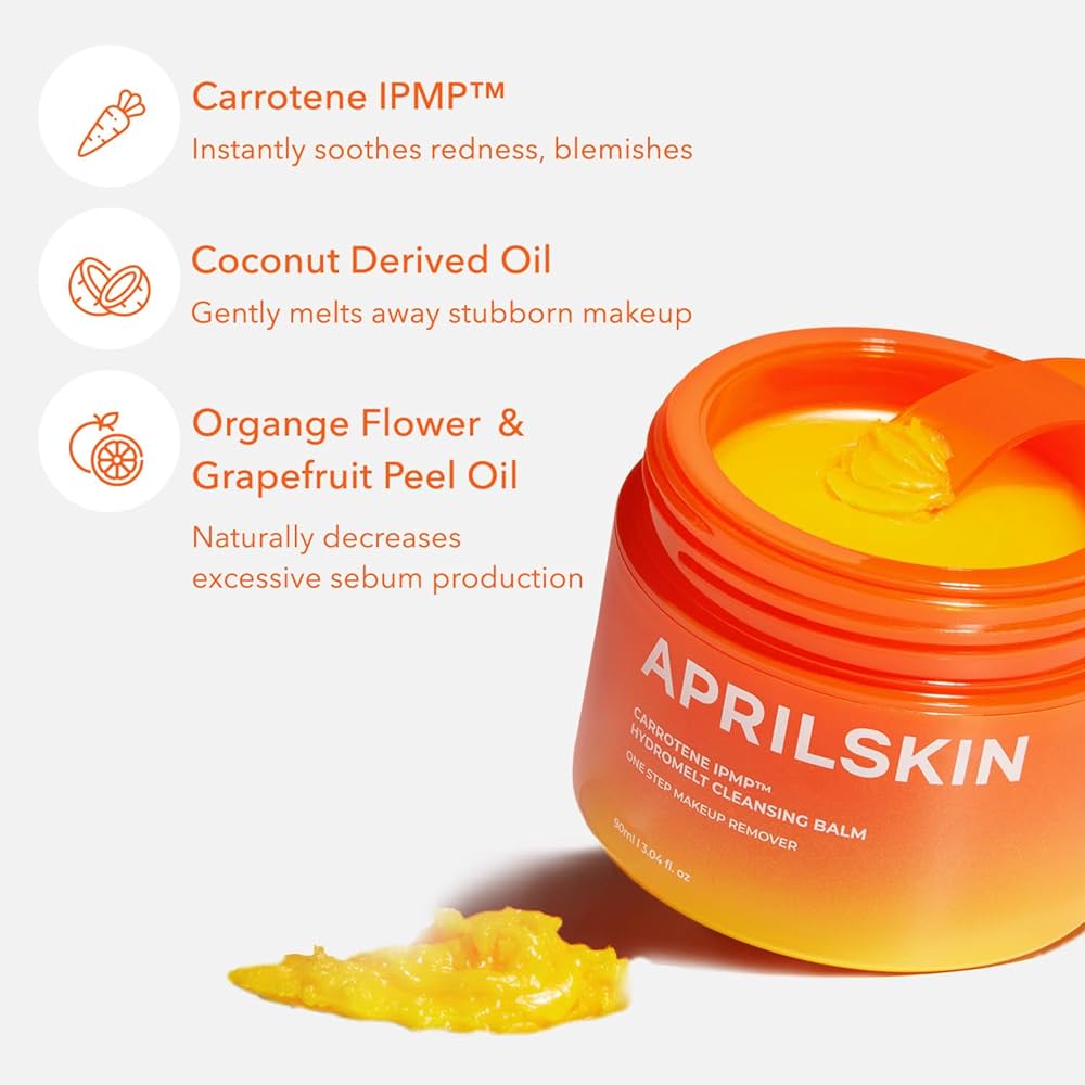 Carrotene IPMP Hydramelt Cleansing Balm - Απαλό βάλσαμο ντεμακιγιάζ για βαθύ καθαρισμό