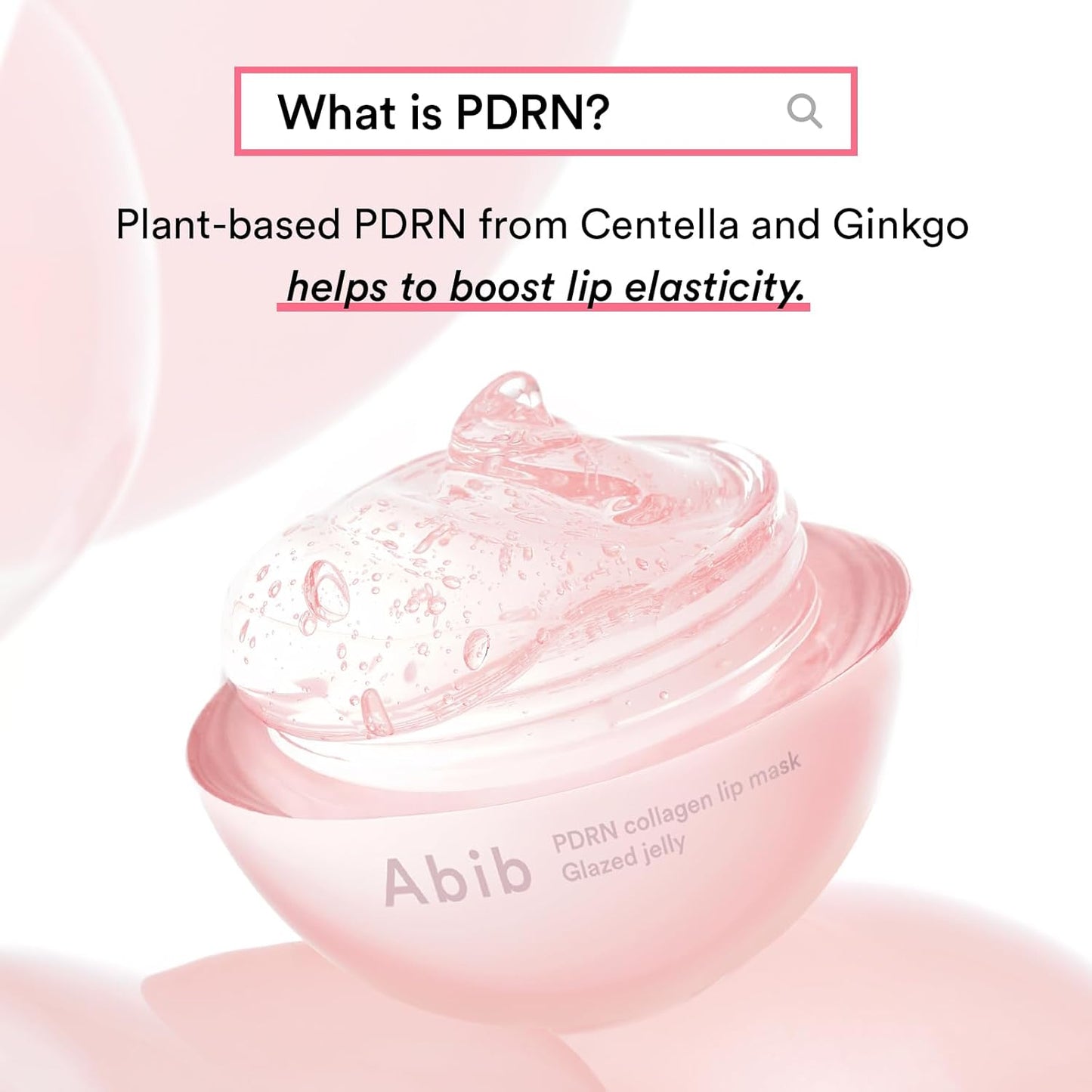 PDRN Collagen Lip Mask Glazed Jelly - Μάσκα Χειλιών με Ενυδάτωση & Σύσφιξη