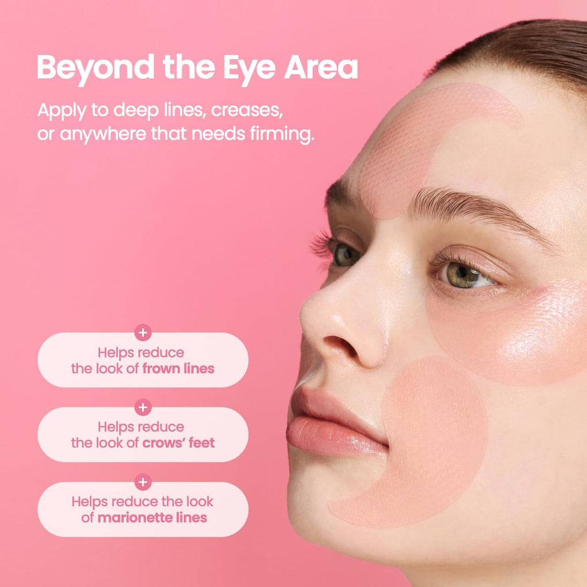 Collagen Eye Patches – Patches Ματιών με Κολλαγόνο, Πεπτίδια & Καφεΐνη