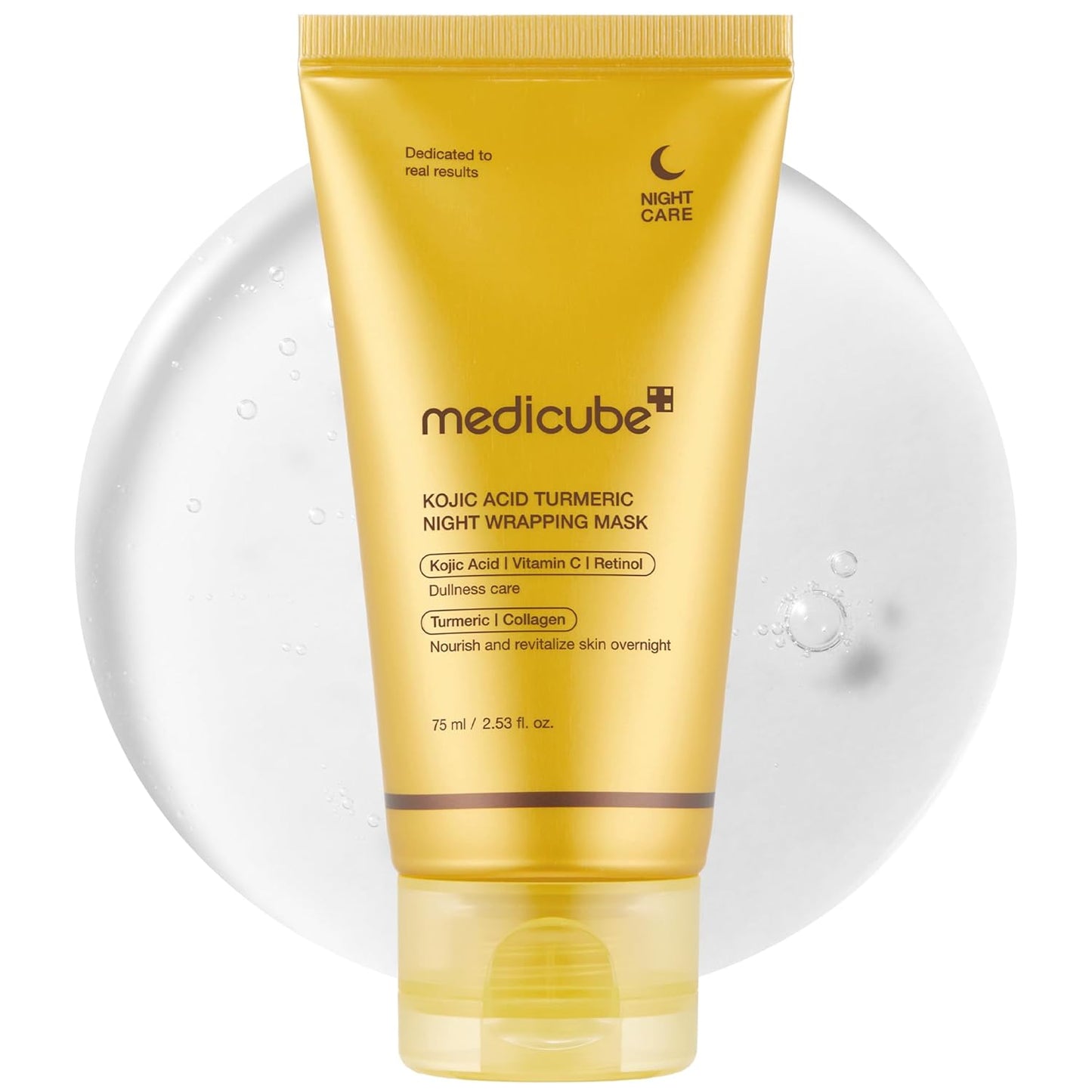 Kojic Acid Turmeric Night Wrapping Mask – Μάσκα Νύχτας Λάμψης & Σύσφιξης με Κοζικό Οξύ & Κουρκουμά