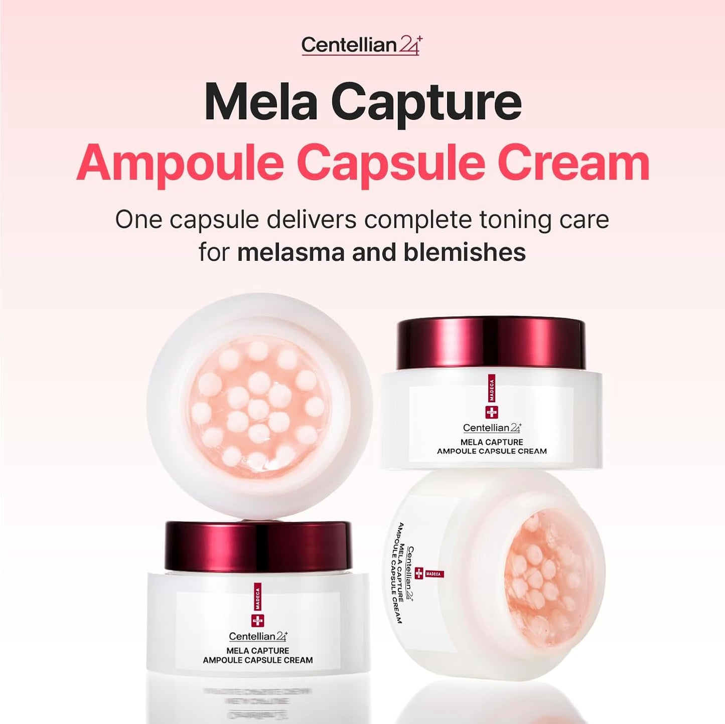 Madeca Mela Capture Ampoule Capsule Cream - Κρέμα Σύσφιξης με Κάψουλες για Πανάδες και Ανομοιόμορφο Τόνο