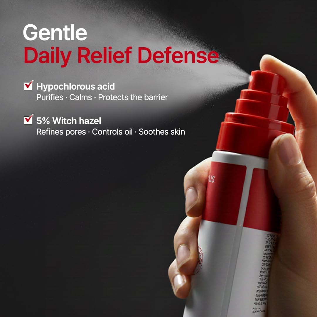 Hypochlorous Acid Rescue Spray - Καθαριστικό & Καταπραϋντικό Mist με HOCl & Witch Hazel