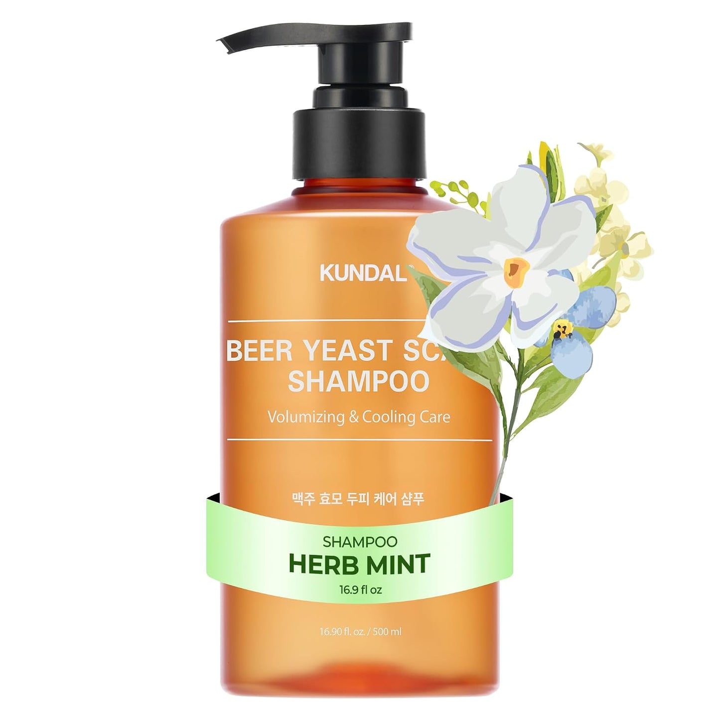 Beer Yeast Scalp Shampoo Herb Mint – Σαμπουάν Κατά της Τριχόπτωσης με Μαγιά Μπύρας & Μέντα για Υγιές Τριχωτό