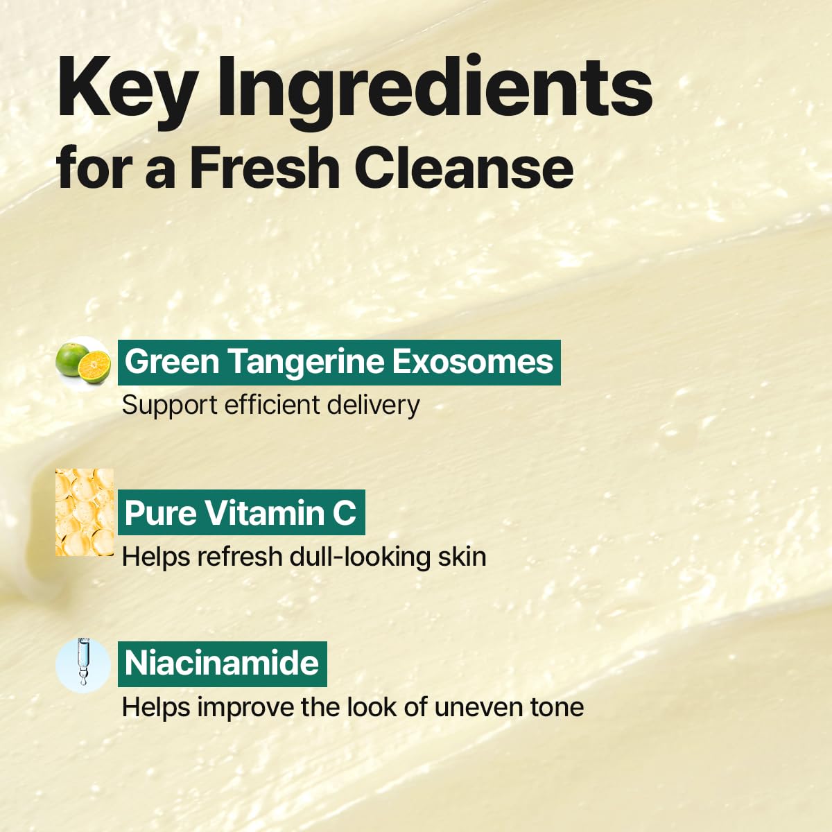 Green Tangerine Vita C Cleansing Foam