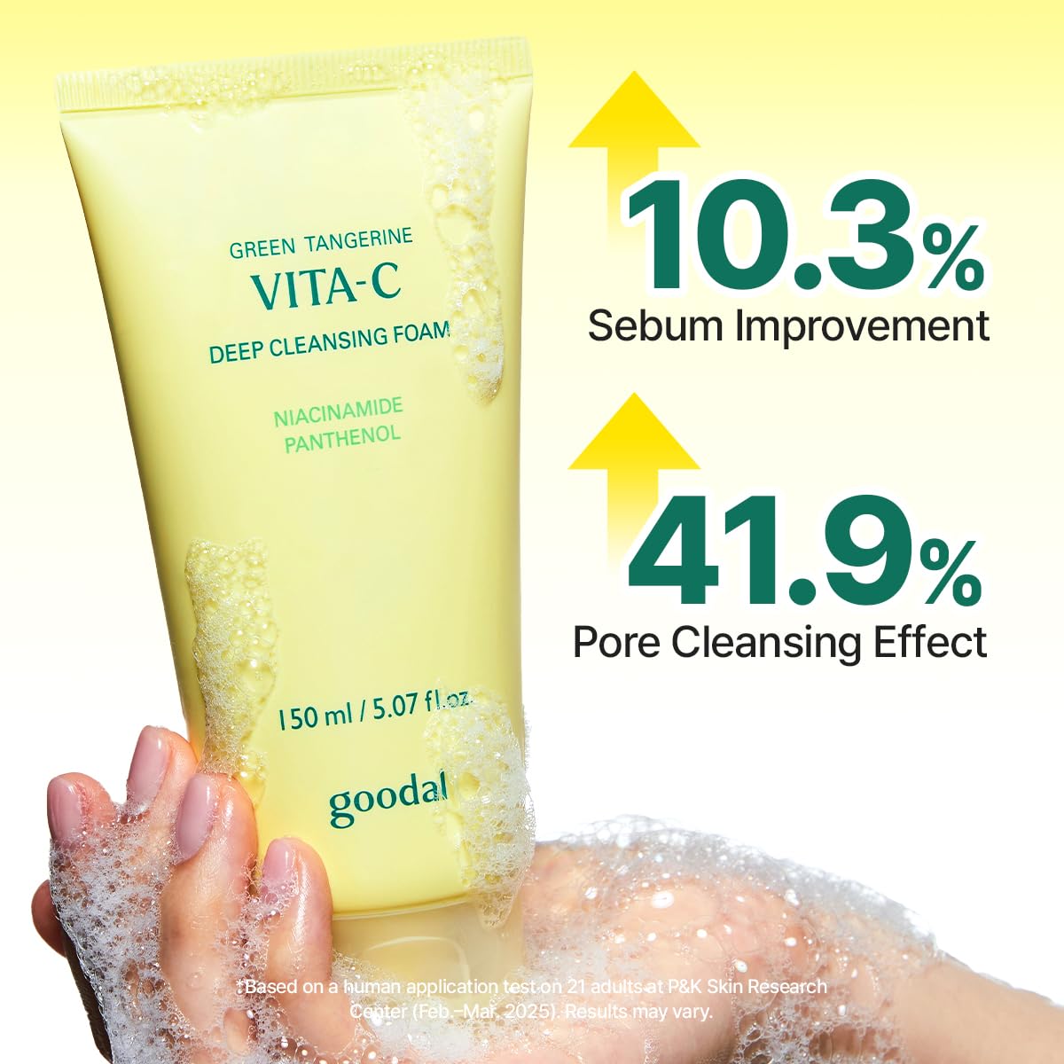 Green Tangerine Vita C Cleansing Foam