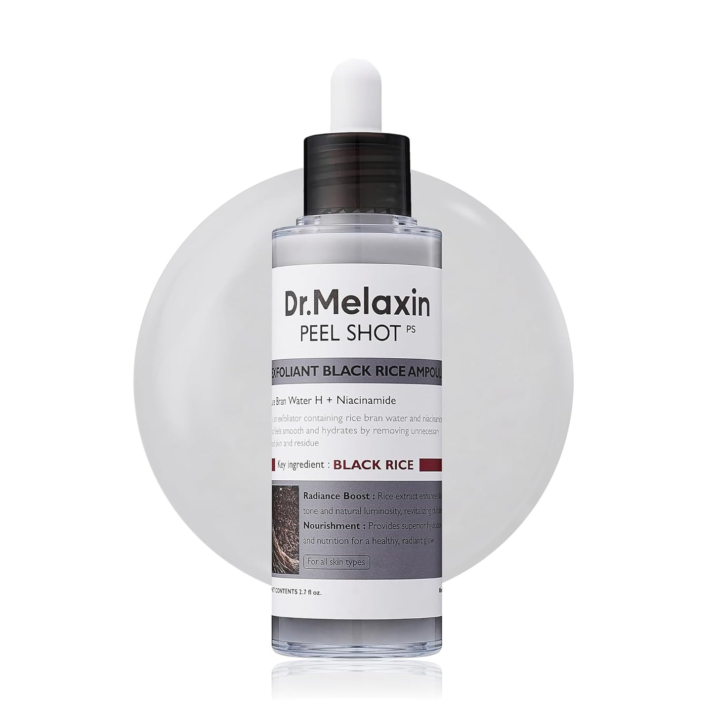 Peel Shot Exfoliant Black Rice Ampoule - Ορός Απολέπισης & Λάμψης
