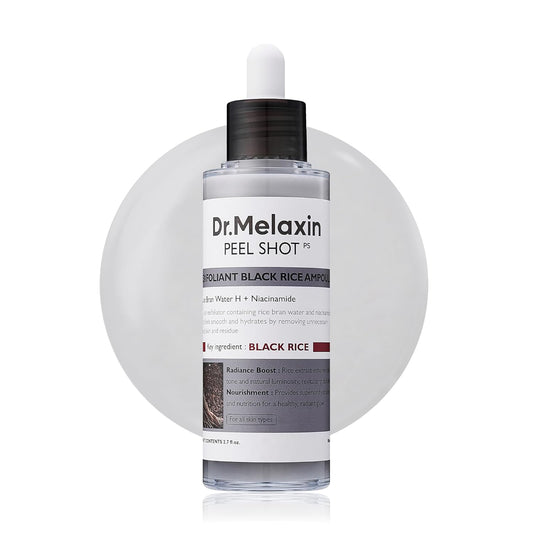 Peel Shot Exfoliant Black Rice Ampoule - Ορός Απολέπισης & Λάμψης