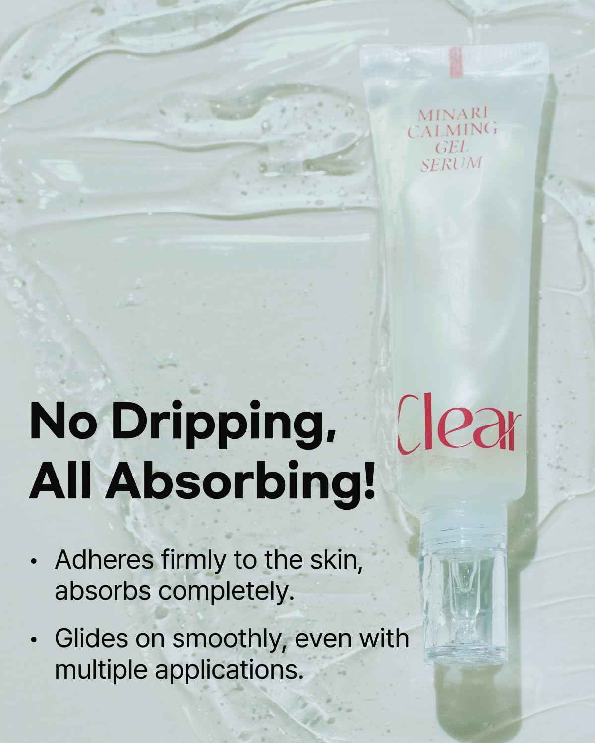 Minari Calming Gel Serum -  Ελαφρύ Serum για Καθαρή & Λεία Επιδερμίδα