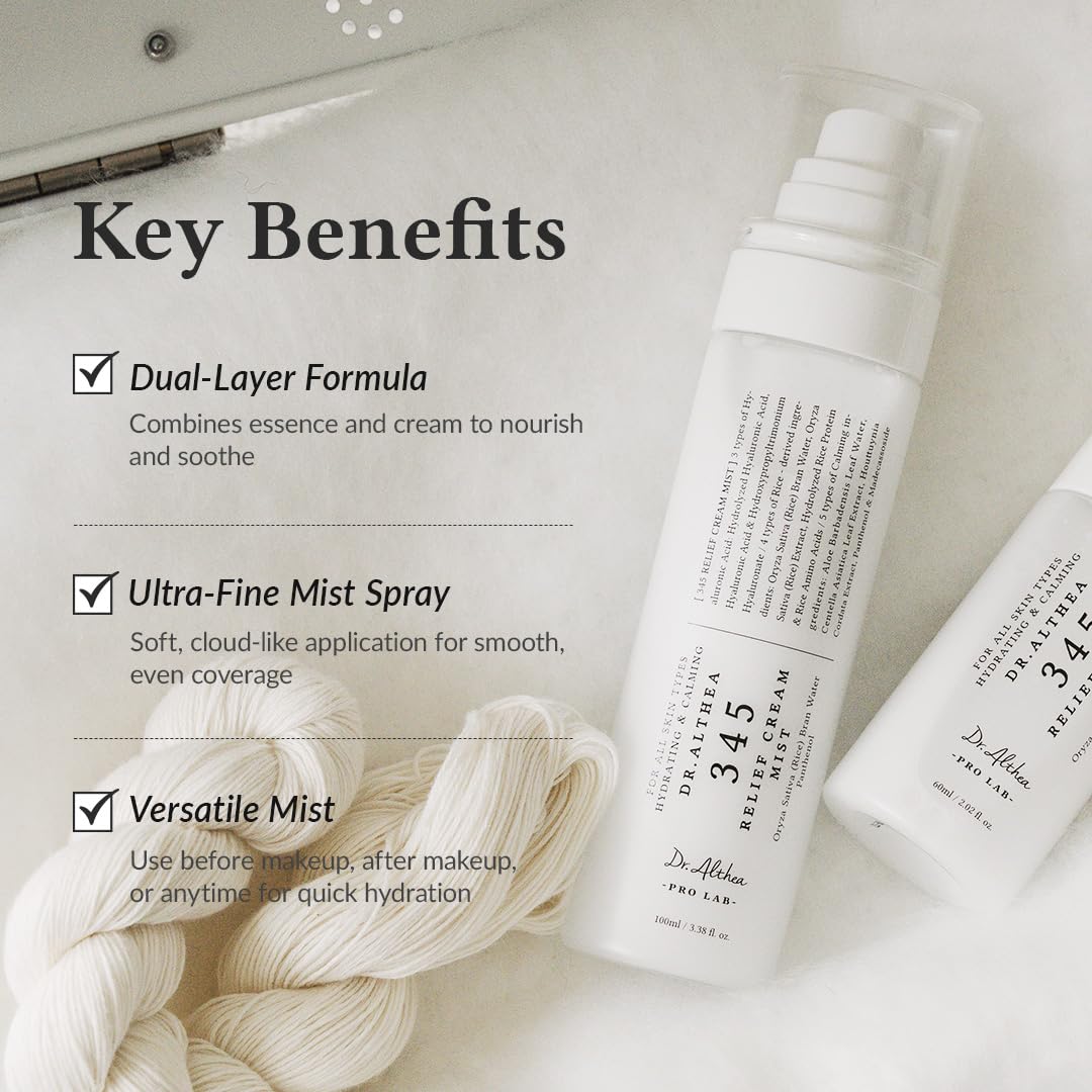 345 Relief Cream Mist - Διφασικό Ενυδατικό & Καταπραϋντικό Mist