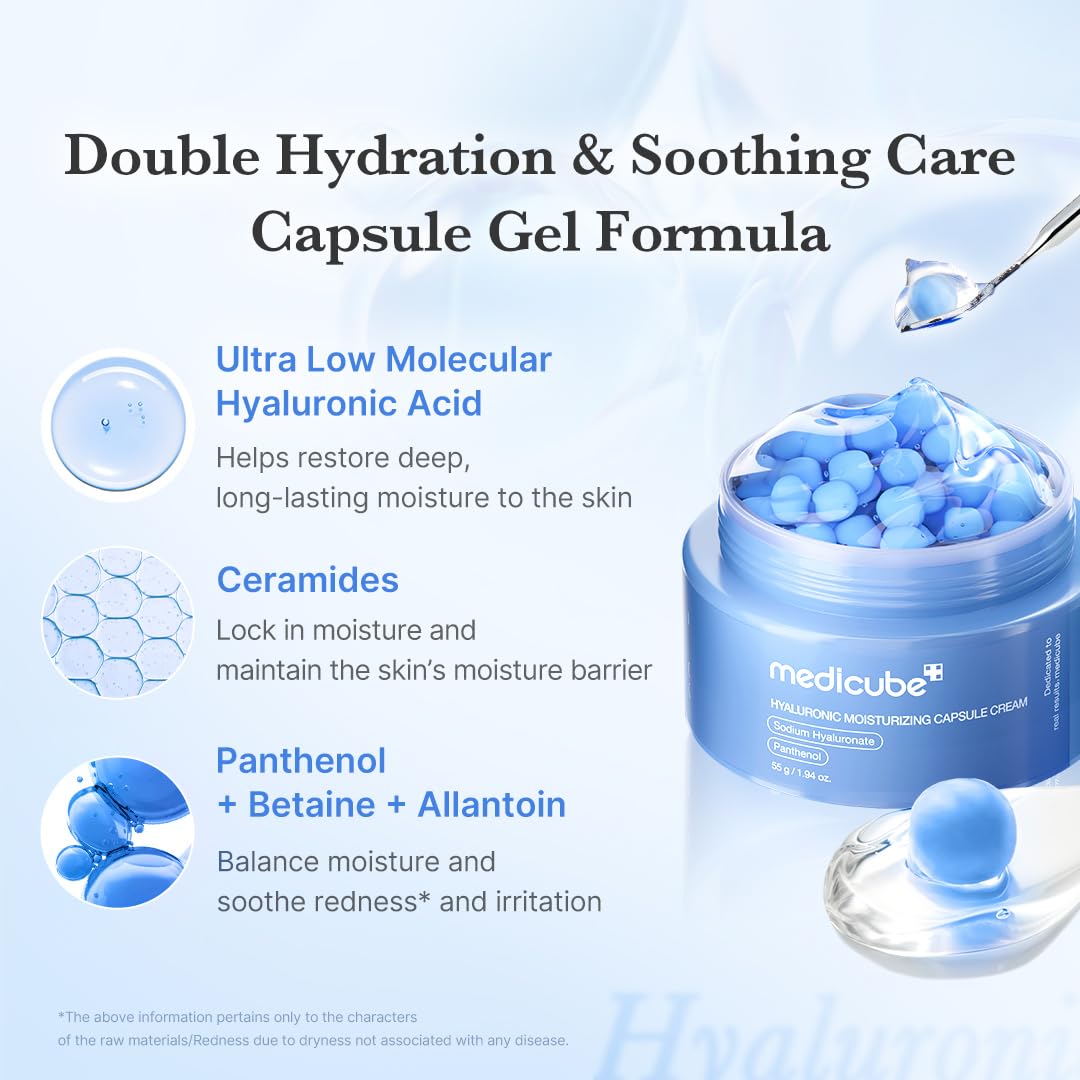 Hyaluronic Moisturizing Capsule Cream - Ενυδατική Κρέμα με Υαλουρονικό Οξύ & Κάψουλες Ενυδάτωσης