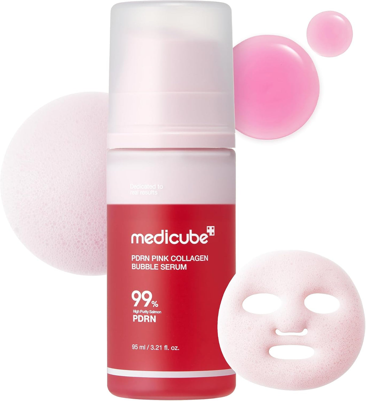 PDRN Pink Collagen Bubble Serum – Serum Προσώπου με Μικροφυσαλίδες για Λάμψη, Ενυδάτωση & Ελαστικότητα με PDRN & Κολλαγόνο
