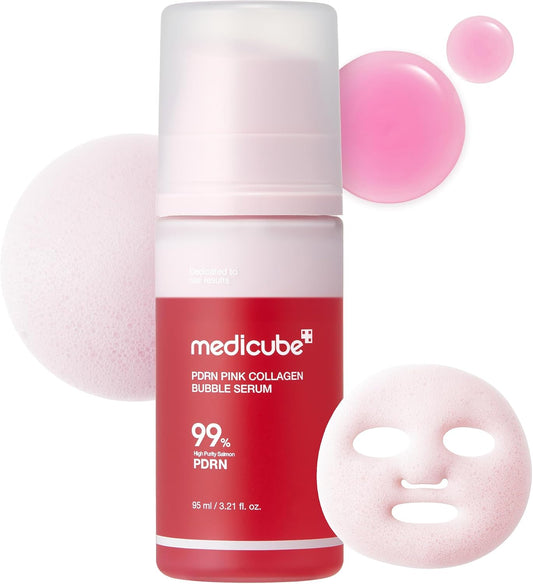 PDRN Pink Collagen Bubble Serum – Serum Προσώπου με Μικροφυσαλίδες για Λάμψη, Ενυδάτωση & Ελαστικότητα με PDRN & Κολλαγόνο