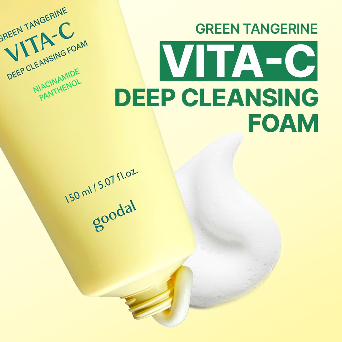 Green Tangerine Vita C Cleansing Foam