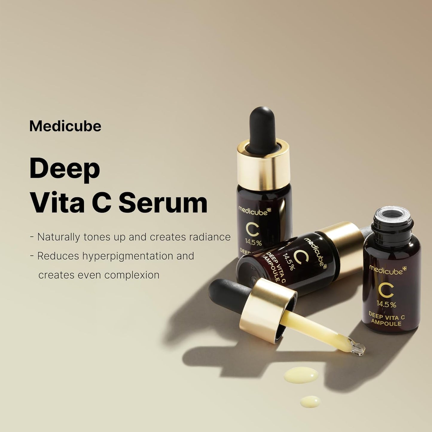 Deep Vita C Ampoule 2.0 1 τμχ - Ορός Λάμψης και Αντιγήρανσης με Βιταμίνη C