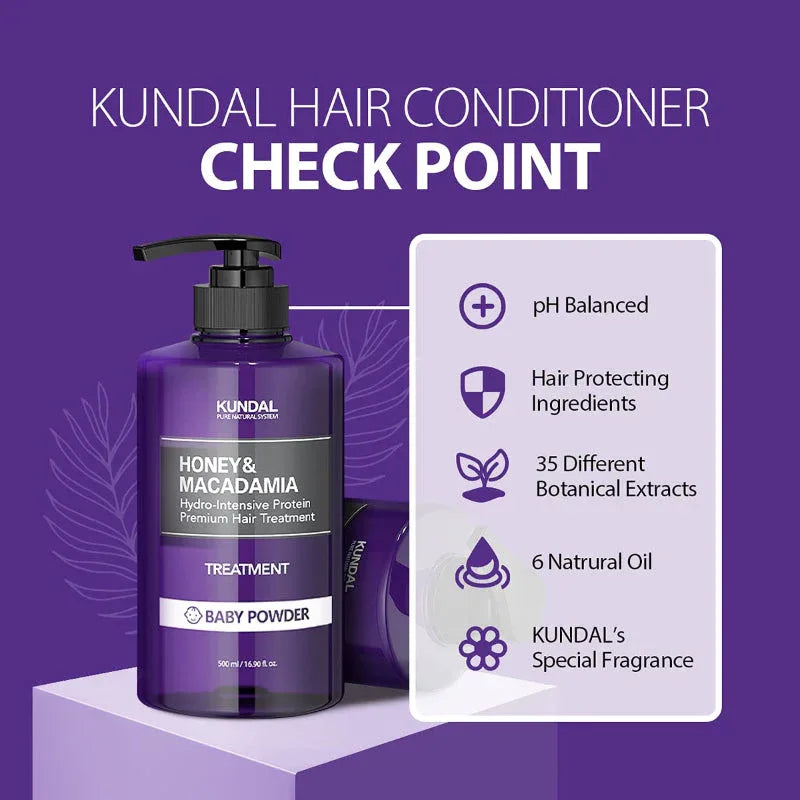 Honey & Macadamia Protein Hair Treatment Pink Grapefruit - Εντατική Θεραπεία Θρέψης & Επανόρθωσης Μαλλιών