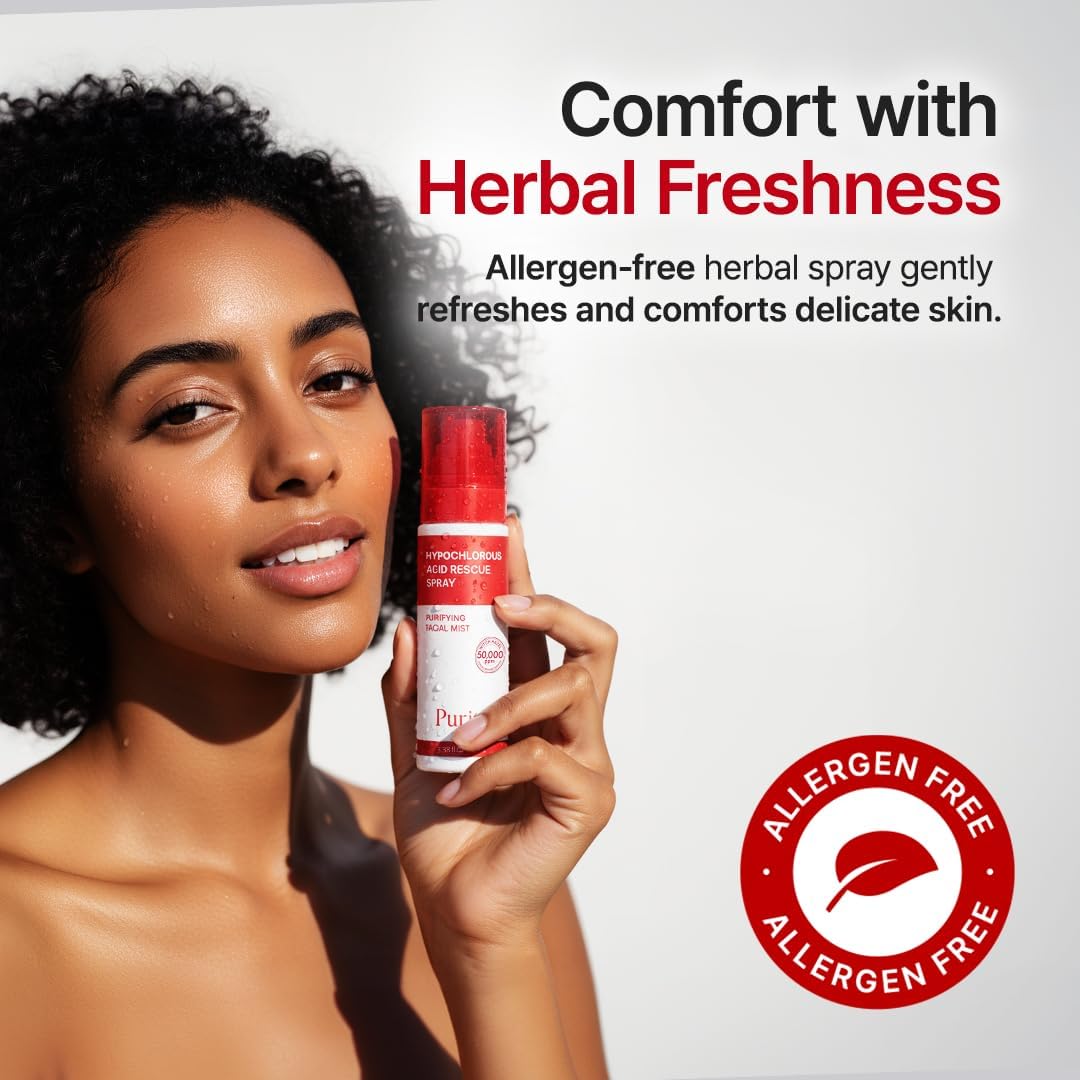 Hypochlorous Acid Rescue Spray - Καθαριστικό & Καταπραϋντικό Mist με HOCl & Witch Hazel
