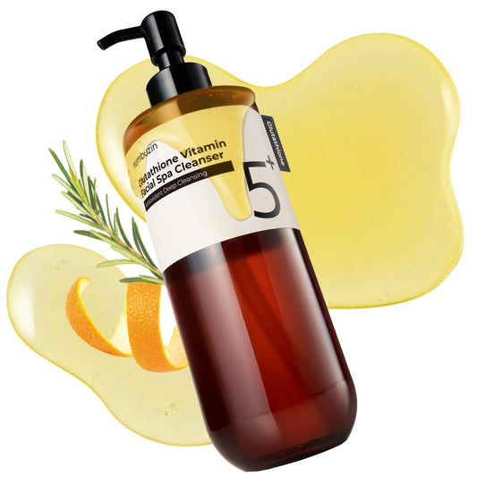 No.5+ Glutathione Vitamin Facial Spa Cleanser – Καθαριστικό Gel-Oil με Γλουταθειόνη & Βιταμίνη C για Λάμψη και Βαθύ Καθαρισμό