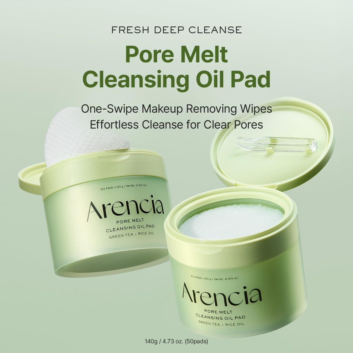 Pore Melt Cleansing Oil Pad – Pads Καθαρισμού για Μακιγιάζ, Αντηλιακό & Πόρους με Rice Bran Oil