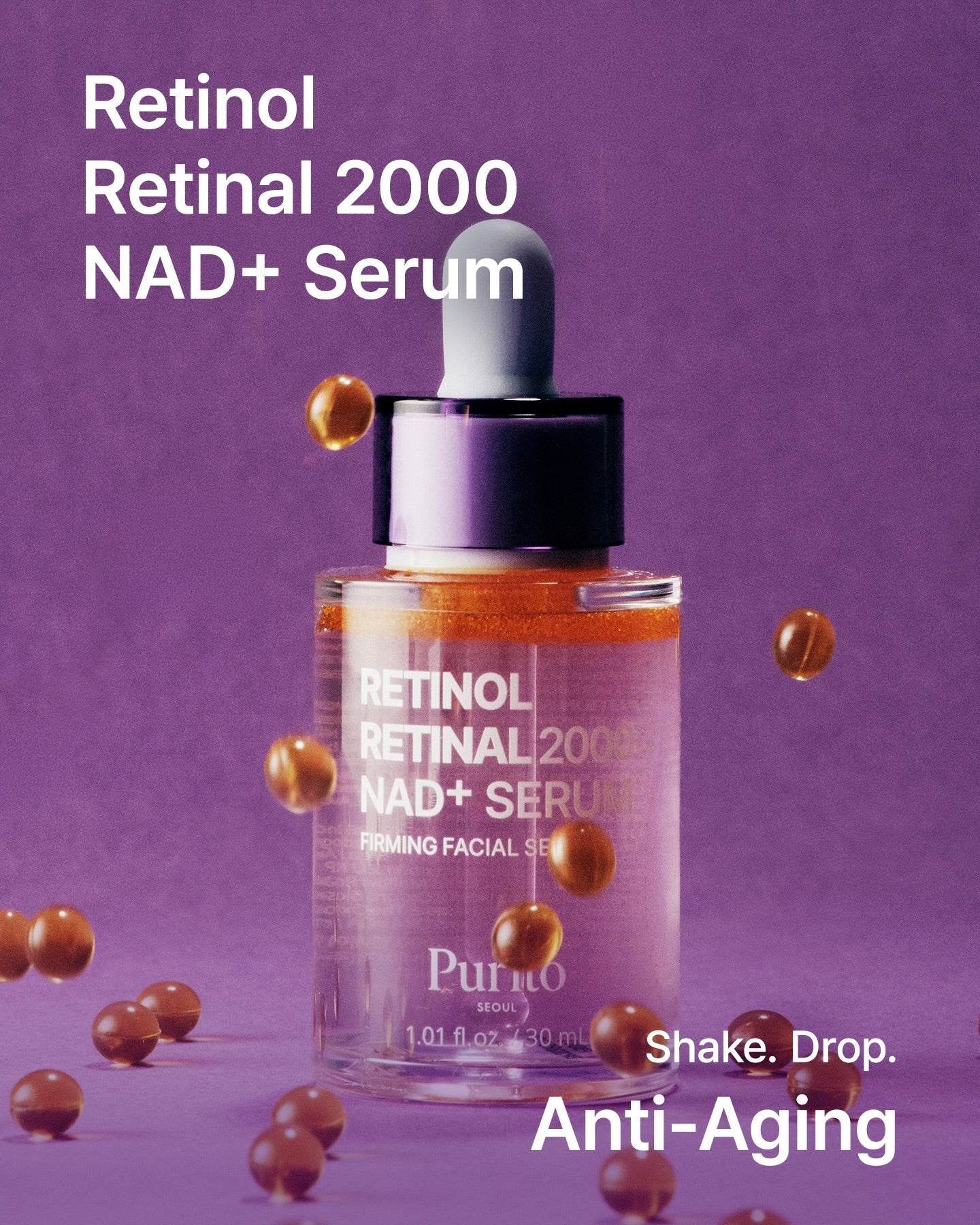 Retinol Retinal 2000 NAD+ Serum - Ορός Αντιγήρανσης με Διπλά Ρετινοειδή & NAD+