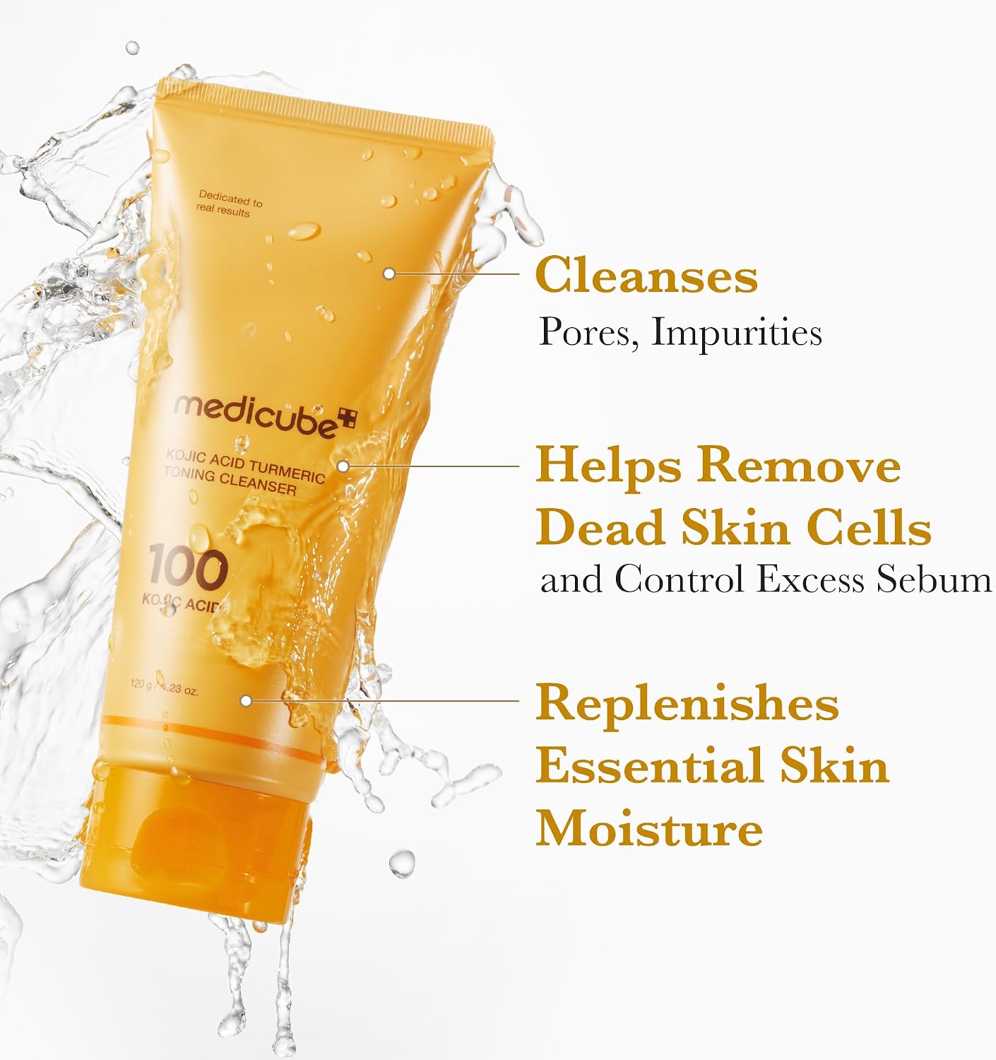 Kojic Acid Turmeric Toning Cleanser – Καθαριστικό Προσώπου Λάμψης & Ομοιόμορφου Τόνου με Κοτζικό Οξύ & Κουρκουμά